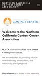 Mobile Screenshot of norcalcontactcenters.org